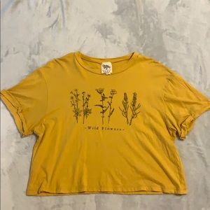 Dirtee Laundry Wild Flowers Crop Top